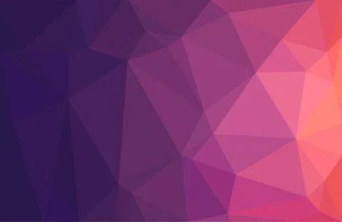 Multicolor geometric background with triangles. Vector low poly illustration. Stock Illustration