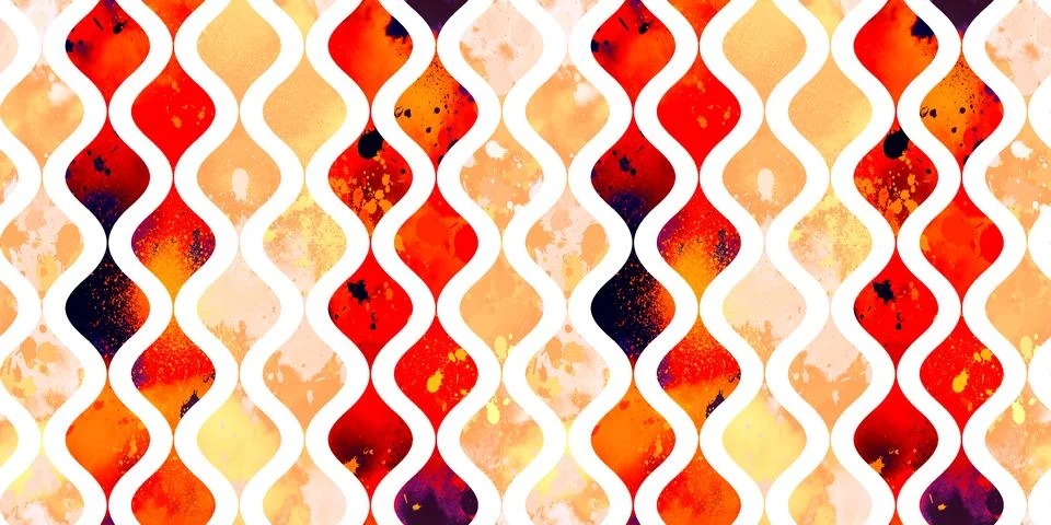 Multicolor geometric pattern. Illustrazione stock