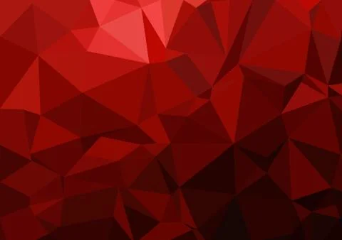 Multicolor geometric rumpled triangular low poly style gradient illustration  Stock Illustration