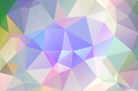 Multicolor geometric rumpled triangular low poly origami style gradient illus Illustrazione stock