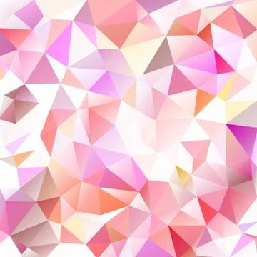 Multicolor geometric rumpled triangular low poly origami style gradient illus 스톡 일러스트