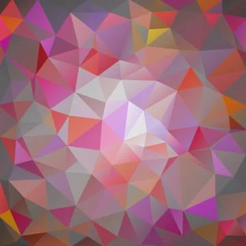 Multicolor geometric rumpled triangular low poly origami style gradient illus Ilustración de archivo