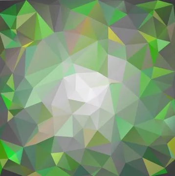 Multicolor geometric rumpled triangular low poly origami style gradient illus Stock Illustration