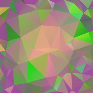 Multicolor geometric rumpled triangular low poly origami style gradient illus 스톡 일러스트