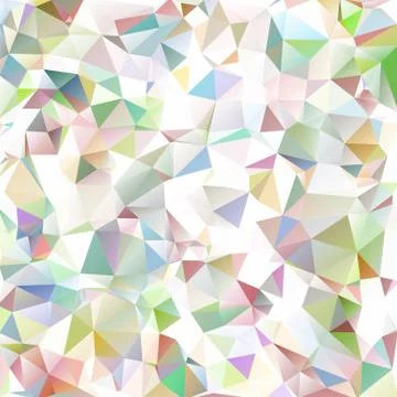 Multicolor geometric rumpled triangular low poly origami style gradient illus Illustrazione stock
