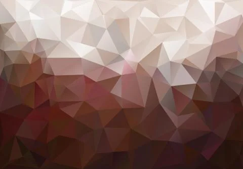 Multicolor geometric rumpled triangular low poly origami style gradient illus Stock Illustration