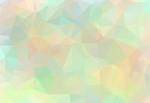 Multicolor geometric rumpled triangular low poly origami style gradient illus 스톡 일러스트