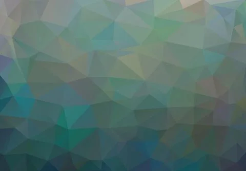 Multicolor geometric rumpled triangular low poly origami style gradient illus 스톡 일러스트