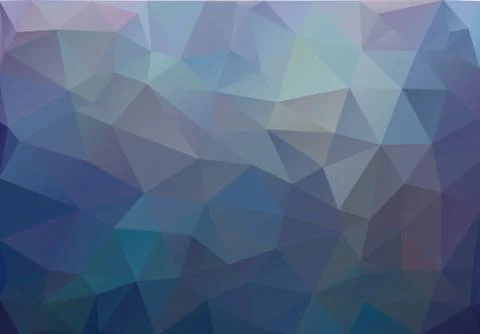 Multicolor geometric rumpled triangular low poly origami style gradient illus Illustrazione stock