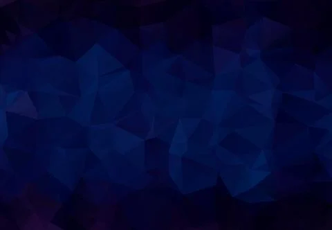 Multicolor geometric rumpled triangular low poly origami style gradient illus Stock Illustration