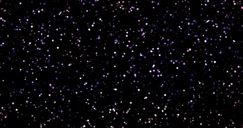 Multicolor glittering christmas background floating with bokeh, holiday Video stock 279658353