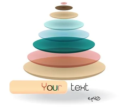 Multicolor glossy abstract logo. Stock Illustration