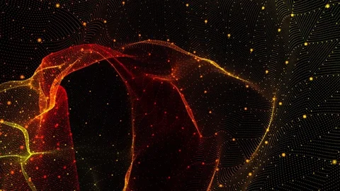 Multicolor Grid Net Tunnel Motion Background Stock Footage 81781596