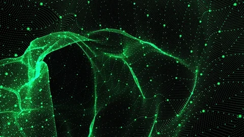 Multicolor Grid Net Tunnel Motion Background Stock Footage 82698329