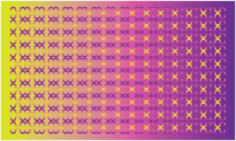 Multicolor half circle on gradient background Stock Illustration