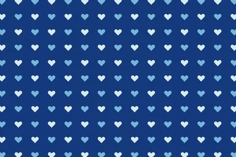 Multicolor hearts pattern vector art イラスト素材