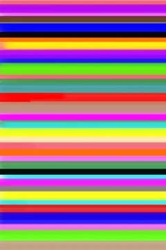 Multicolor Horizontal Stripes Vibrant Abstract Pattern Background Illustrazione stock