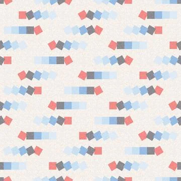 Multicolor Irregular Mosaic Textured Pattern Stock Illustration