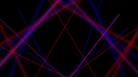 Multicolor laser light lines Vídeo Stock 313110239