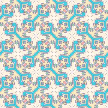 Multicolor leaves and dots Stock Illustration