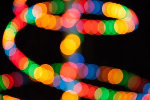 Multicolor lights blur Stock-Fotos