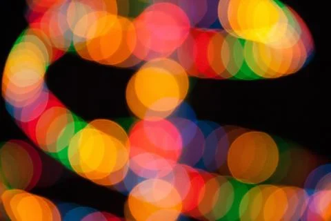 Multicolor lights blur Fotos de archivo