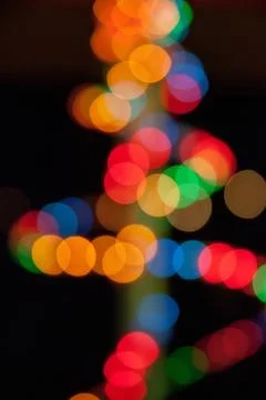 Multicolor lights blur Stock Photos