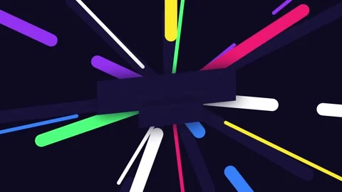 Multicolor Lines background. 스톡 동영상 330479116