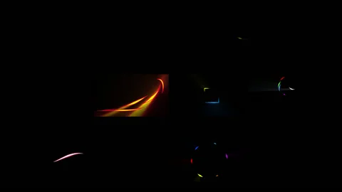 Multicolor Lines Motion Graphics Pack Stock Footage 132824037
