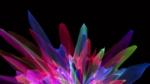 Multicolor liquid pattern concept Stock Footage 279730182