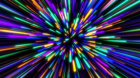 Multicolor looped 4K cosmic dynamic creative background 스톡 동영상 302080090