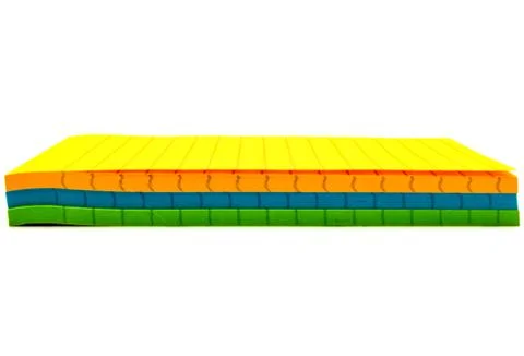Multicolor Memo Pad And Mini Container Filled Stock Photos