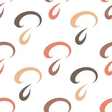 Multicolor mushrooms seamless pattern Stock Illustration