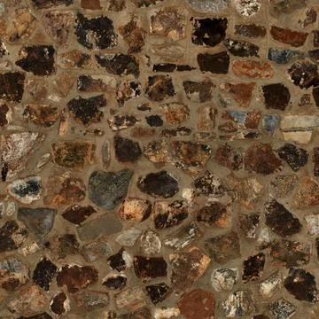 Multicolor Natural Stone Wall Background Stock Photos