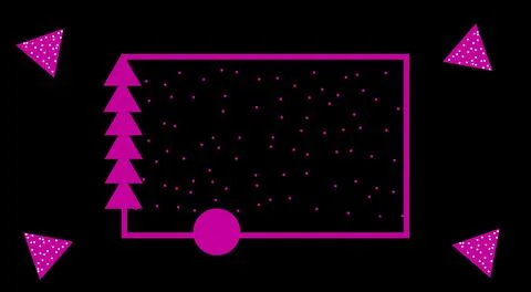 Multicolor neon gradient. Moving abstract blurred background. Screen saver Stock Illustration