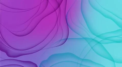 Multicolor neon gradient. Moving abstract blurred background. Screen saver Stock Illustration