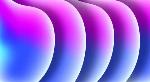 Multicolor neon gradient. Moving abstract blurred background. Screen saver Stock Illustration