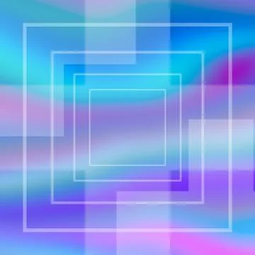 Multicolor neon gradient. Moving abstract blurred background. Screen saver Stock Illustration