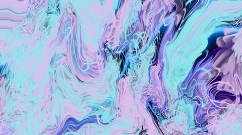 Multicolor neon gradient. Moving abstract blurred background. Screen saver Stock Illustration