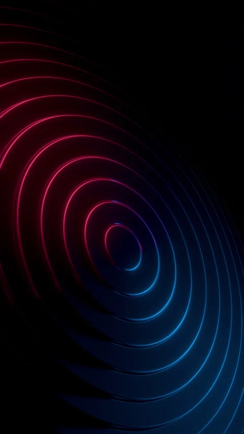 Multicolor Neon Spiral Energy Vertical Looping Abstract 3D Background. 3D Stock Footage 328216617