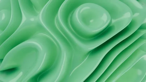 Multicolor Organic Wave Abstract Background VJ Loop in 4K Stock Footage 294918526