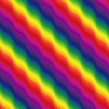 Multicolor ornamental seamless pattern Stock Illustration