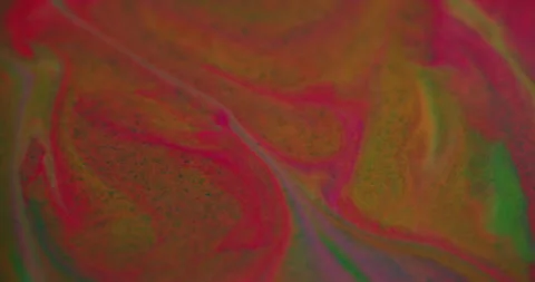 Multicolor overflow wavy paint spreading liquid Video stock 291763560