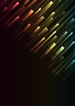 Multicolor overlap pixel speed abstract background Stock Illustration