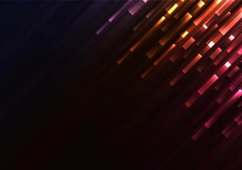 Multicolor overlap pixel speed abstract background Stock Illustration