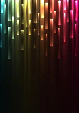 Multicolor overlap pixel speed abstract background Stock Illustration