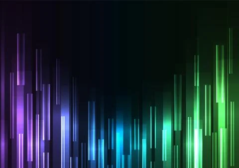 Multicolor overlap pixel speed abstract background Stock Illustration