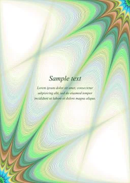 Multicolor page corner star design template Stock Illustration
