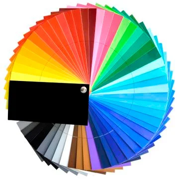 Multicolor palette Stock Photos