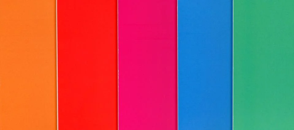 Multicolor paper bar texture background Stock Photos